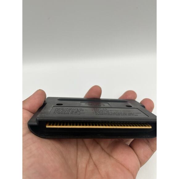 Mario Andretti Racing (Sega Genesis, 1994) Game Cartridge Tested - Picture 4 of 5